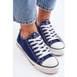 Boto EVENTO Women's Classic Sneakers Navy Blue Ecoma | Shoptok.si