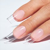 NeoNail Flexi Tips Invisible umetni nohti vrsta 02 Clear Square 300 kos | Shoptok.si
