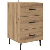  Nočna omarica Umetni hrast 40 x 40 x 66 cm Konstruiran les, (5000107235) | Shoptok.si