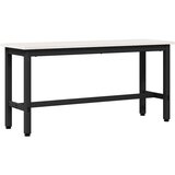  Jedilna klop Bela 100 x 32,5 x 49 cm Masiven borov les, (5000160694) | Shoptok.si