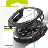 Ringke KALJENO STEKLO ZA SAMSUNG GALAXY WATCH ULTRA 47MM ČRNO, (21974482) | Shoptok.si