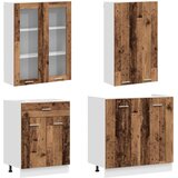  Kuhinjska jedinica LYON 8 kom. Staro drvo Konstruirano drvo | shoptok.hr