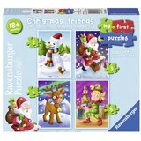 Ravensburger puzzle - Moje prve puzzle - Božićna tema 4u1 | ePonuda.com