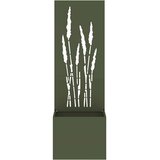  Privatnost u vrtu Rezbarija Maslinovo zelena 50 x 32 x 150 cm | shoptok.hr