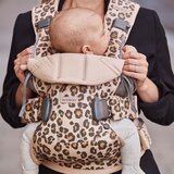 Baby Bjorn BabyBjorn Kenguru One Cotton - Beige leopard | Shoptok.si