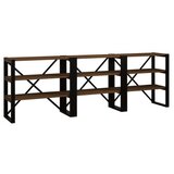 Hanah home polica prof walnut black