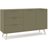 Marckeric Zelena komoda v mat dekorju 140x81x40 cm Campus – | Shoptok.si