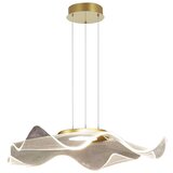 LED luster na sajli LARGO LED/16W/230V zlatna | Eponuda.com