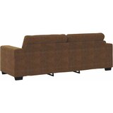 SOFA za 3 osobe Smeđa 220 cm Umetnička suknja koža | shoptok.hr