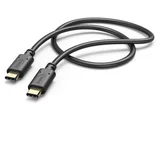 Charging/Data kabl, USB Type-C-USB Type-C, 1m crni 183331