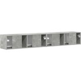 TV zidni ormar 2 pcs Beton 98 x 31 x 29,5 cm Konstruirano drvo | shoptok.hr
