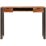  Radni stol od masivnog drva akacije i čelika 110 x 55 x 78 cm | shoptok.hr