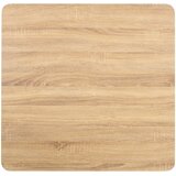 Bistro stol svjetlosmeđi 80 x 80 cm MDF | shoptok.hr