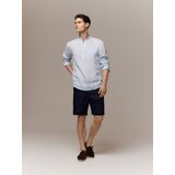 Reserved Lanena regular fit košulja - svjetloplavo | shoptok.hr