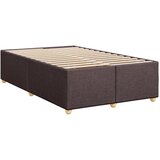 vidaXL Posteljni okvir temno rjav 120x190 cm tkanina, (21304882) Cene