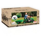 Dolu traktor sa prikolicom na pedale zeleni 080530 | ePonuda.com