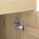  Mobilni ormar Smeđa 63,5 x 39 x 65,5 cm Čvrsto borovo drvo | shoptok.hr