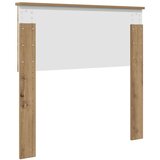  Vzglavje z vzglavjem Umetni hrast 75 cm Konstruiran les, (5000110120) | Shoptok.si