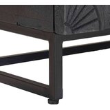  Ročno izdelana nočna omarica Črna 40 x 30 x 50 cm, (5000247438) | Shoptok.si