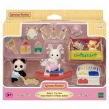SYLVANIAN FAMILIES Mladički snežnega zajca & pandi, (21336988) | Shoptok.si