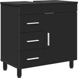  Toaletna jedinica Crna 60 x 35 x 60 cm Konstruirano drvo | shoptok.hr