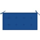  Jastuk za vrtnu klupu plavi 100 x 50 x 3 cm od tkanine Oxford | shoptok.hr