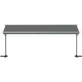  Samostojeća tend Siva 6 x 3 m Poliester | shoptok.hr