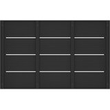  Ploča osnove tuša Crna 101 x 63 x 5,5 cm WPC | shoptok.hr