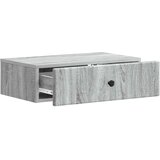 Stolna montirana na zid Siva sonoma 59 x 34,5 x 17 cm | shoptok.hr
