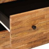  Kreveta 3 pcs Smeđa 60 x 33 x 75 cm Čvrsto drvo manga | shoptok.hr