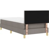  Krevet s opruga kutije Sivo-smeđa 80 x 200 cm tkanina | shoptok.hr
