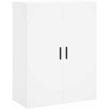  Visoka komoda bijela 69,5x34x180 cm konstruirano drvo | shoptok.hr