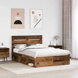  Konstrukcija postelje Star les 150 x 200 cm Masivno borovo les, (5000102713) | Shoptok.si