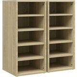 vidaXL ormarići za cipele 2 kom boja hrasta 31,5 x 35 x 70 cm iverica | shoptok.hr