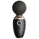 Zalo Ava Heating Mini Wand Vibrator with App Control Black Cene