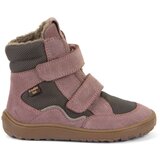 Froddo škornji G3160247 BAREFOOT TEX WINTER podloženi D grey/pink 32 | Shoptok.si