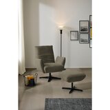 Dieter Knoll FOTELJ, rjavosiva tekstil | Shoptok.si