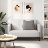  Jastuk za leđa Sivo-smeđa 60 x 20 x 50 cm tkanina | shoptok.hr