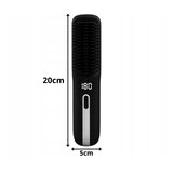  35W aku. LCD likalna krtača za lase z regulacijo temperature do 200°C USB | Shoptok.si