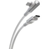 Scosche StrikeLine™ USB-C® na pravokutni Lightning® kabel, 1.8m, bijeli | shoptok.hr