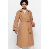 Trendyol Mink Belted Oversize Cachet Coat | ePonuda.com