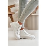 Big Star Women's sneakers with ankle choke Big Star white | shoptok.hr