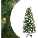 vidaXL Umestno božično drevo med 150 LED Zelena 120 cm PE in PVC | Shoptok.si