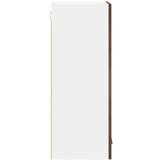 vidaXL Viseča omarica Riga Dimljen hrast in bela 40 x 31 x 80 cm | Shoptok.si