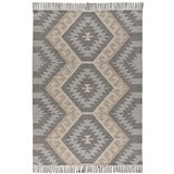 Universal Sivi ručno rađen tepih od recikliranog pamuka 160x230 cm Chandia – Cijene