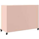 Komoda ružičasta 100 5x39x72 cm hladno valjani čelik | shoptok.hr