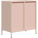  Komoda ružičasta 68x39x73 5 cm hladno valjani čelik | shoptok.hr