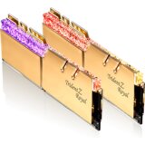 G.skill trident z royal gold rgb DDR4 - 32 gb (2 x 16 gb) - 3600 mhz - C19 pomnilnik za računalnik, (20527565) | Shoptok.si
