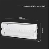  led svetiljka za nuždu izlaz u nuždi LED/3W/230V 6400K IP65 | Eponuda.com