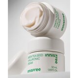 Innisfree Green Tea Seed Hyaluronic Cream vlažilna krema za obraz s pomirjajočim učinkom 50 ml | Shoptok.si